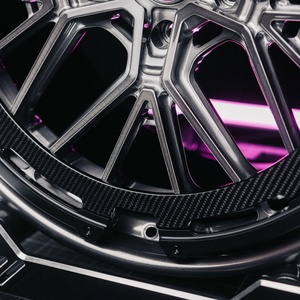 Cerchi in Fibra di Carbonio SRX con Accenti <span class=keywords><strong>Rosa</strong></span>, Forgiati 5x114.3 per Auto Modificate - Product Image 6