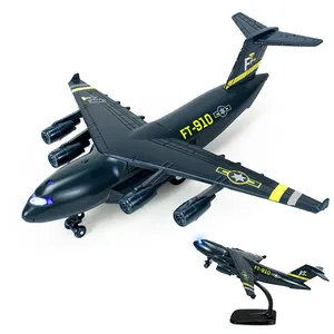 Wholesale Chinese Manufacturers Selling Mini Audio-visual Children's Gifts Toys Alloy Aircraft Models