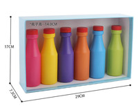 Jeu de société interactif de bureau pour enfants et adultes, avec jeu de correspondance de bouteilles en plastique et jeu de correspondance de couleurs, certifié BSCI