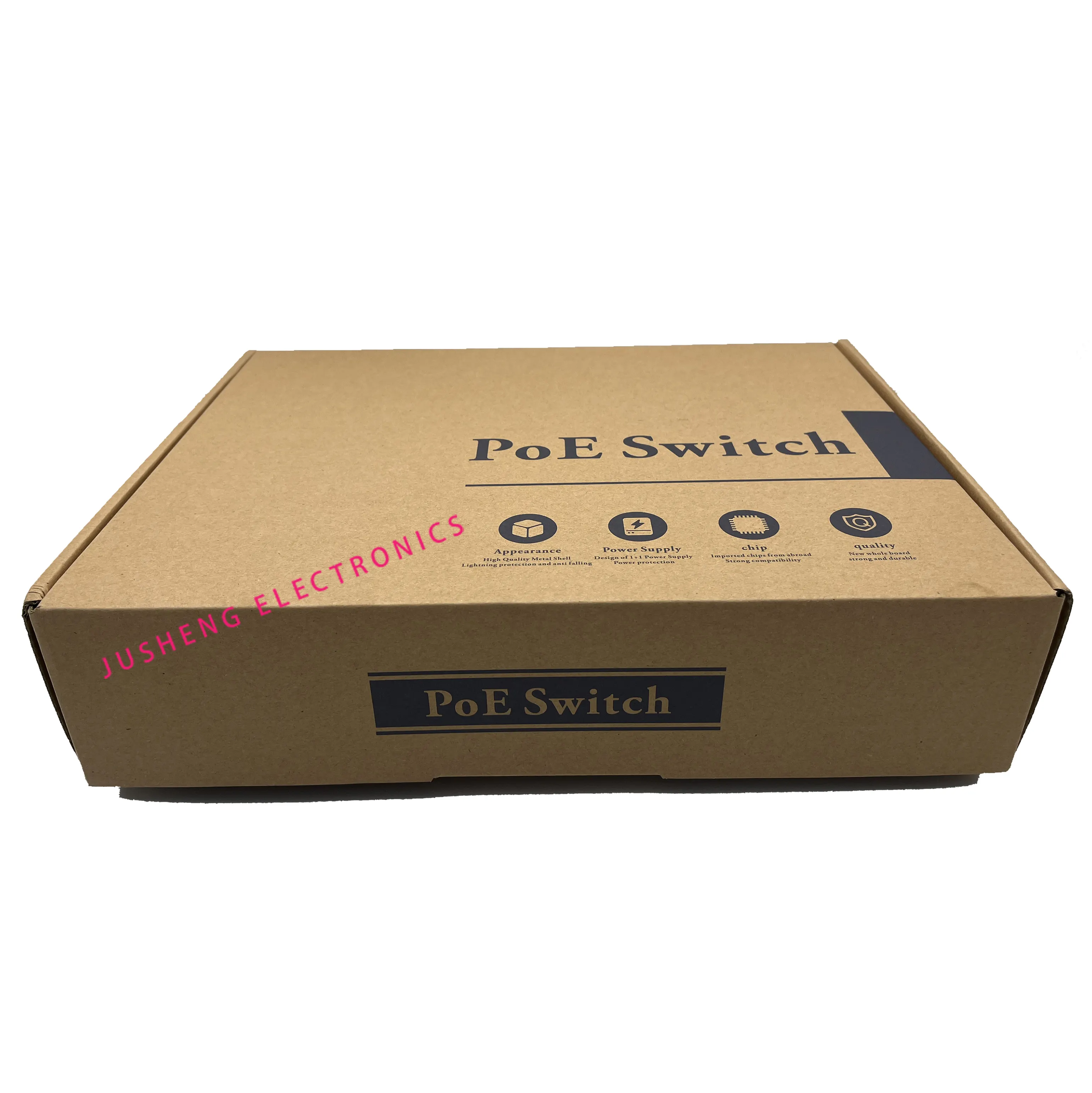 POE Switch /8 x 100Mbps+2 x 1000Mbps+1 gigabit SFP optical port/Standard POE Switch