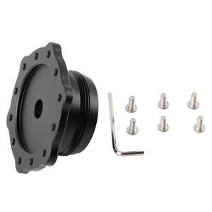 Auso-Racing Racing Wheel Adapter Black Aluminum Alloy For PxN V10 Steering Wheel PC Gaming <b>Controller</b> - Product Image 4