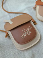 Kawaii Mini porte-monnaie sacs à main cadeaux thé au lait cuir PU enfants petits sacs pour tout-petits filles sac à bandoulière
