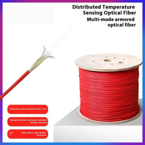 Dệt Lưới Armor Nhà Máy Trực Tiếp Chất Lượng Cao Nhiệt Độ Cảm Biến Sợi Quang Hệ Thống Phân phối Sợi Cáp Quang - Product Image 4