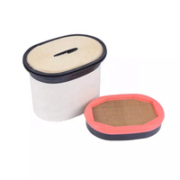 Ensemble de filtre à air PUDDIS de haute qualité, papier filtre pour excavatrice, numéro de pièce 2277448 2629786 2341981