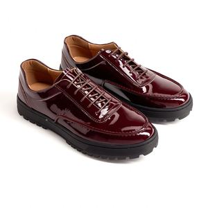 Chaussures habillées classiques en cuir véritable faites à la main pour homme, modèle 2025 – Confortables pour mariage, fêtes, bureau, finition brillante - Product Image 4