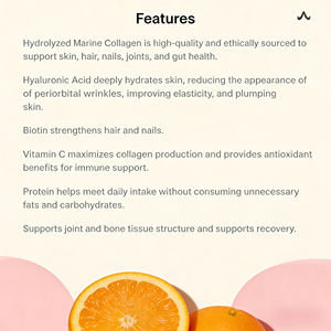 Suplemento Líquido de Colágeno de Pescado Hidrolizado, 5g de Colágeno Marino con Ácido Hialurónico, Vitamina C, Biotina, 30 Porciones - Product Image 3