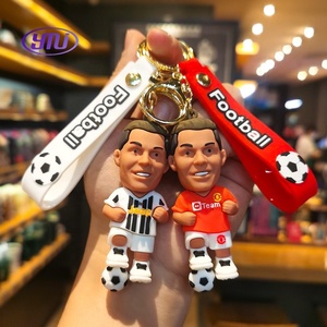 NUEVO Venta caliente Inter Miami Leo <span class=keywords><strong>Messi</strong></span> Llavero <span class=keywords><strong>Messi</strong></span> 3D Llavero Argentina Foot Ball Fútbol Llaveros 3D Pvc Colgantes - Product Image 4