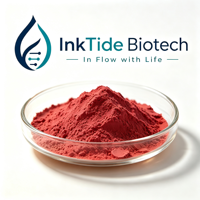 En stock : Poudre d'extrait de grenade, extrait botanique naturel de fruit, matière première pour additif alimentaire Ink Tide Biotech