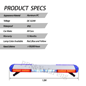 Dc12v Hoặc 24V Phong Cách Mới Nhà Máy Giá Mỏng Ánh Sáng Công Suất Cao <span class=keywords><strong>LED</strong></span> Mái Núi Xe Cứu Thương Kéo Xe Tải Cảnh Báo Khẩn Cấp Ánh Sáng - Product Image 6