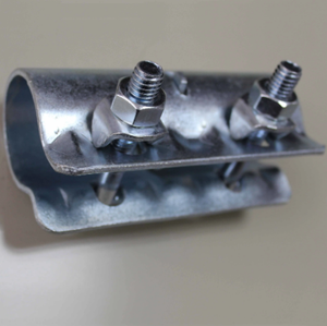 Accessoires d'échafaudage en acier galvanisé : Raccord à manchon pressé pour échafaudage, Collier de serrage pour tuyau - Product Image 3