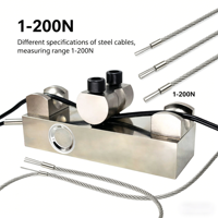 Testeur de tension pour câbles métalliques, capteur de tension robuste, cellule de charge en acier allié étanche IP65 pour équipement minier (surcharge)