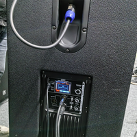 Système de sonorisation professionnel Mellisong YZ212, enceinte active à deux voies de 12 pouces, gamme complète, avec contrôle DSP intégré, 100W, portable