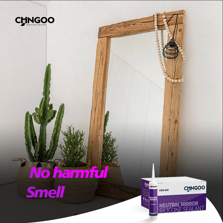 Ch-goo – mastic Silicone pour miroir de coiffeuse, haute Performance, couleur claire neutre