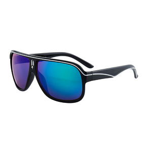 Nuovi <span class=keywords><strong>Occhiali</strong></span> <span class=keywords><strong>da</strong></span> <span class=keywords><strong>Sole</strong></span> alla Moda per <span class=keywords><strong>Uomo</strong></span> con Montatura in PC Bianca e Rossa, 10 Colori, per Sport all'Aperto e Guida, con Lenti a Specchio - Product Image 1
