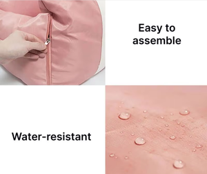 Asiento elevador de coche para perros de Color rosa a la moda, cama moderna impermeable, tela Oxford, moda de lujo, asiento trasero delantero sólido pequeño - Product Image 6