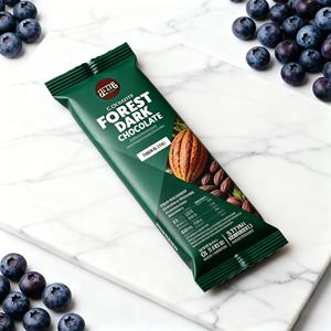 Sachet en aluminium alimentaire imprimé personnalisé pour barres protéinées, barres énergétiques, poudre de protéines, emballage de barres protéinées - Product Image 1