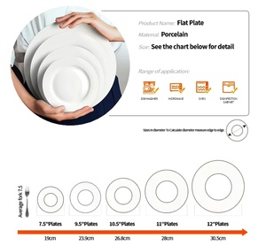 Simple Eco Friendly White Sesame Glaze Ceramic Dinnerware <b>Set</b> with Bowls and Plates Dishwasher Safe Household Tableware - Product Image 5