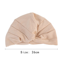 Chapeau de yoga personnalisé de couleur unie pour femmes, vente en gros de turban décontracté, foulard de style indien, pour usage extérieur décontracté