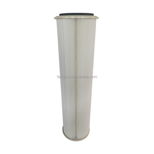 Cao hiệu quả PP Lọc Cartridge cho <span class=keywords><strong>Dust</strong></span> Collector nhà máy giá không khí gấp thiết kế cho bột loại bỏ bụi - Product Image 1