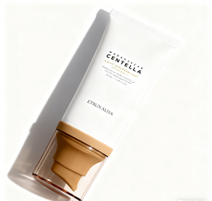 ETRUN ALISA Madagascar Centella Siero <span class=keywords><strong>Solare</strong></span> Minerale Lenitivo SPF50 Texture Leggera Senza Oli Protezione UV per il <span class=keywords><strong>Viso</strong></span> - Product Image 1