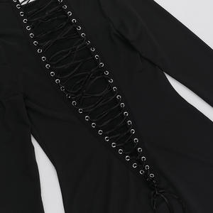 Nuovi Arrivi: Abiti Sexy Primaverili da Donna, Vestiti Mini Aderenti con Cut-Out, Eleganti Abiti Neri Bodycon per Donne e Signore - Product Image 6