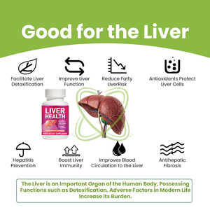 Nettoyant Hépatique Chardon-Marie Pissenlit Soutien Réparateur 60 Comprimés Complément Herbal pour la Santé <span class=keywords><strong>du</strong></span> <span class=keywords><strong>Foie</strong></span> - Product Image 6