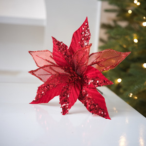 Adornos para Árboles de Navidad, Colgantes y Flores con Forma de Flor, Venta Directa de Fábrica - Product Image 1