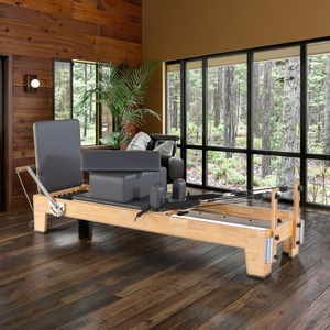 Реформатор Пилатес Профессиональный дубовый древесный материал пилатес реформатор кровати с индивидуальным логотипом Пилатес машина реформатор - Product Image 1