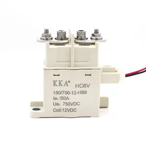12V/24V 150A High Voltage DC Automotive Relay, Magnet Arc Blowout Relay for EV Electric System, DC Devices