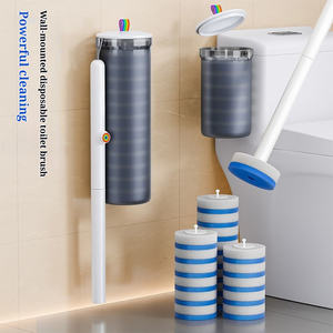 JOYBOS Cepillo Desechable para Inodoro de Diseño Colgante, Juego de Cepillos de Limpieza y Soporte para Limpieza de Baño e Inodoro - Product Image 2