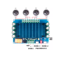 Amplificateur de puissance automobile 12V à quatre canaux 4 * 50W TDA7850 pour montage sur voiture