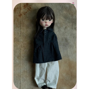 Muñeca BJD Auténtica de 6 Puntos, Blue Bean, Cuerpo Liso, Muñeca SD de Resina, Tamaño <15cm, Modelo 856-C130 - Product Image 5