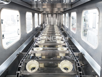 Ligne de production clé en main pour l'embouteillage d'eau industrielle de 5 gallons (20 L) pour l'installation d'une usine d'eau