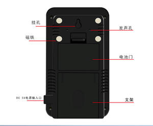 Thermomètre et hygromètre numérique sans fil avec logo personnalisé, pour la maison, intérieur/extérieur, <span class=keywords><strong>test</strong></span> électronique de température et d'humidité - Product Image 3