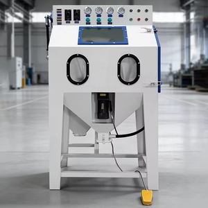 Petite machine de <span class=keywords><strong>sablage</strong></span> avec plateau tournant et <span class=keywords><strong>pistolet</strong></span> de <span class=keywords><strong>sablage</strong></span> automatique - Product Image 2