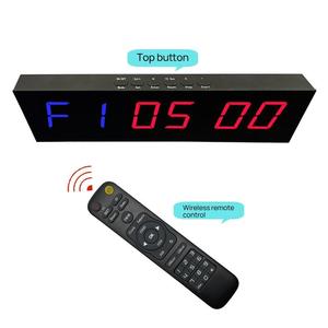 Temporizador de Gimnasio Digital LED Moderno de 1.8 Pulgadas y 6 Dígitos Ganxin Electric, Temporizador <span class=keywords><strong>Tabata</strong></span> FGB Personalizado para Entrenamiento por Intervalos y Descanso - Product Image 2