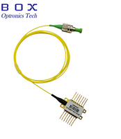 Lebar Garis Sempit 200kHz hingga 400kHz 1550nm 40mW Dioda Laser Kupu-kupu DFB 14Pin PM Fiber FC APC Laser Deteksi Koheren
