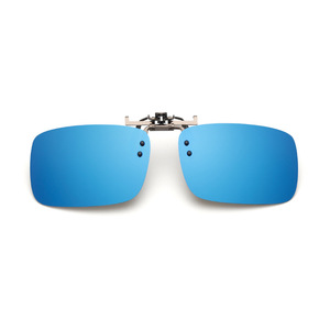Clip-on Sunglasses For Women Polarized UV400 Metal <b>Frame</b> Anti Glare Type 3 Sunshades Resin Lenses <b>Grey</b> Color - Product Image 2