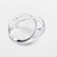 Verre de montre en saphir pour montres de plongée, verre saphir bombé épais, taille personnalisée 31 mm 32 mm