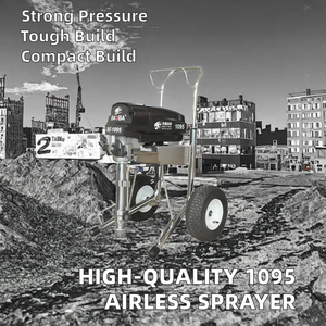 Pistola de Pintura sin Aire Lonsen 1095 de Alta Calidad, 3300W, Tolva de 10L, Alta Eficiencia, 1 Año de Garantía, Alcance Vertical/Horizontal de 10m - Product Image 2