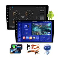 Ai Universal Autoradio QLED 2K 9 10 pulgadas reproductor de DVD para coche pantalla táctil Radio Audio estéreo Android pantalla Android auto carplay
