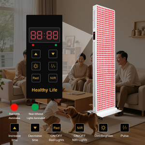 Panneau de luminothérapie LED 3000W RLP600-<span class=keywords><strong>V2</strong></span> 600 LED double puce 630/660/670nm+810/830/850/1060nm rouge pour culture, avec fonction de temporisation, gradation et pulsation - Product Image 5