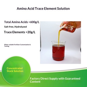 Fertilizante Foliar Líquido Quelado con Aminoácidos Shihong para Árboles Frutales, Más de 600 g/l de Aminoácidos Totales, 550 g/l de Aminoácidos Libres, pH - Product Image 3