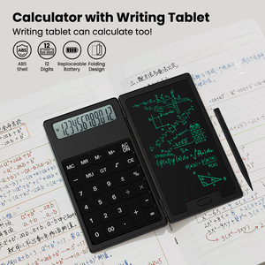 Newyes Usine Magnétique Dessin Ardoise Conseil 5 Pouces Lcd Tablette D'écriture Mini 12 Chiffres Pliant <span class=keywords><strong>Calculatrice</strong></span> Pour Les Entreprises - Product Image 4