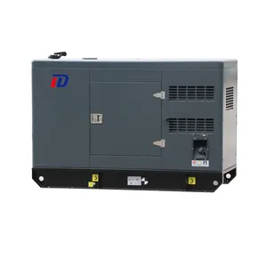 Factory supply silent type with low noise diesel generators water cooling three phase genset
