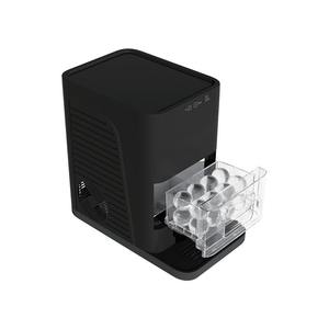 Mini máquina de hielo de 15 kg, hielo en cubos, totalmente automática, para el hogar y tiendas de té con leche, control táctil, carcasa de plástico, funciona con electricidad. - Product Image 2