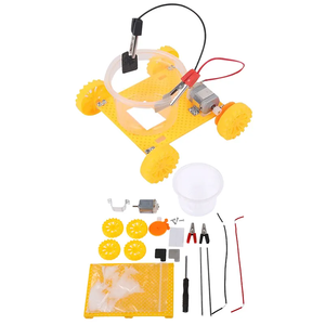 DIY STEM Bois <span class=keywords><strong>Magique</strong></span> Étudiant <span class=keywords><strong>Expérience</strong></span> <span class=keywords><strong>Scientifique</strong></span> Jouet Eau Salée Puissance Voiture Science Jouet DIY Chimique Gizmo Technologie - Product Image 4
