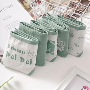 Braguitas de Algodón Cómodas y Transpirables de Cintura Media para Niñas, Estampado Japonés Bonito, Talla Grande, Estilo Boxer para Estudiantes - Product Image 2