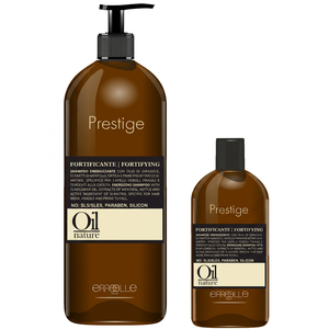ERREELLE Prestige Oil Nature Fortifying <b>Shampoo</b> Sunflower Oil Menthol Nettle Extracts for Hair-Loss Prevention Concentrated - Product Image 1