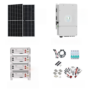 Premium Monocrystalline Silicon Flexible Foldable Grid <b>Solar</b> <b>Kit</b> PWM Controller No Battery Required for Farms Workshops - Product Image 1